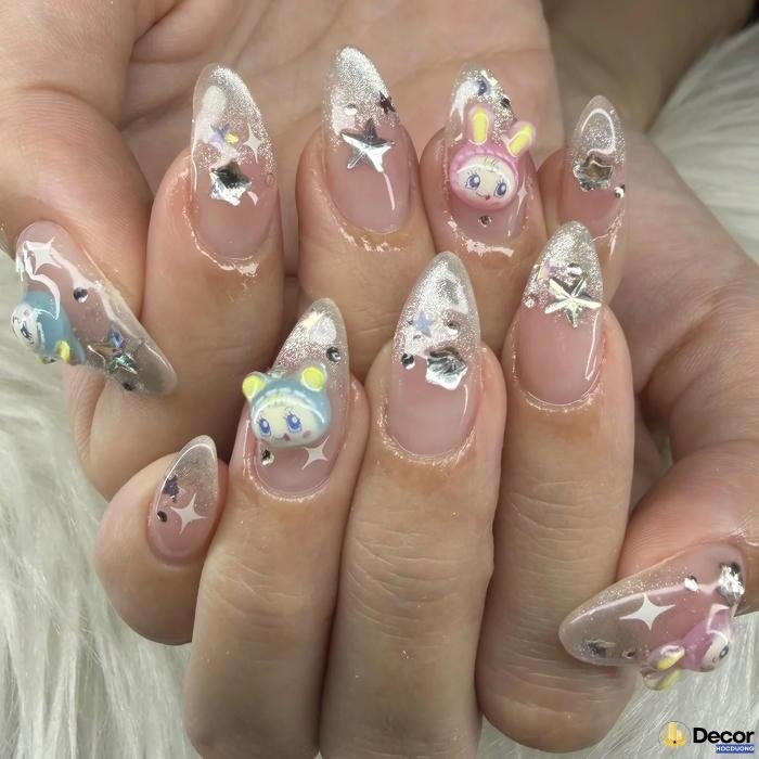 nail halloween tinh tế