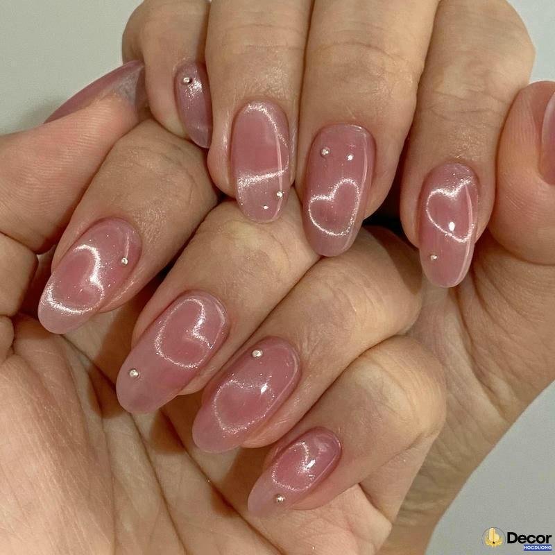 nail hàn quốc ombre 4k siêu nét