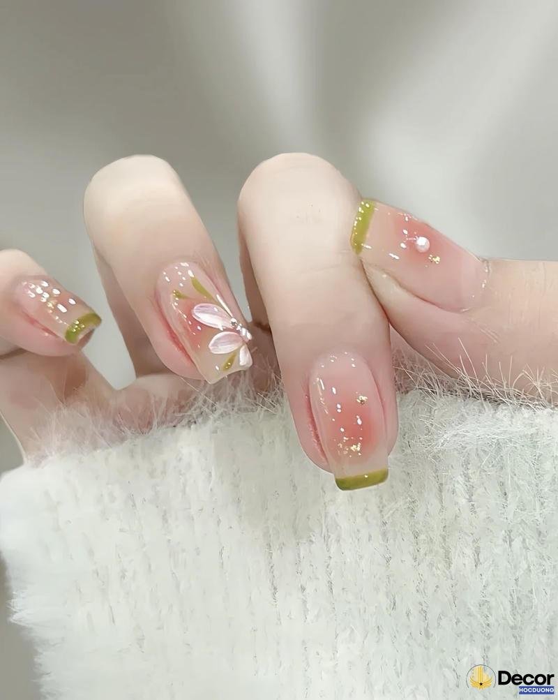 nail hoa xu hướng mùa xuân 4k