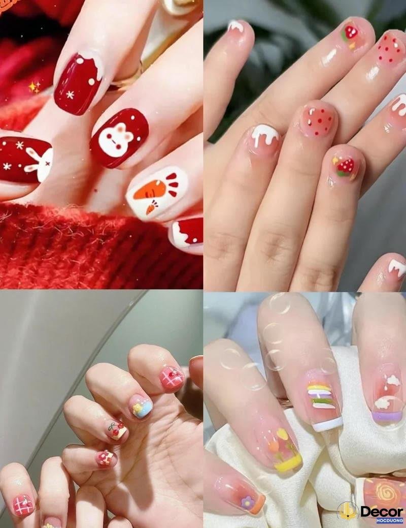 nail hoạt hình phong cách kute full hd