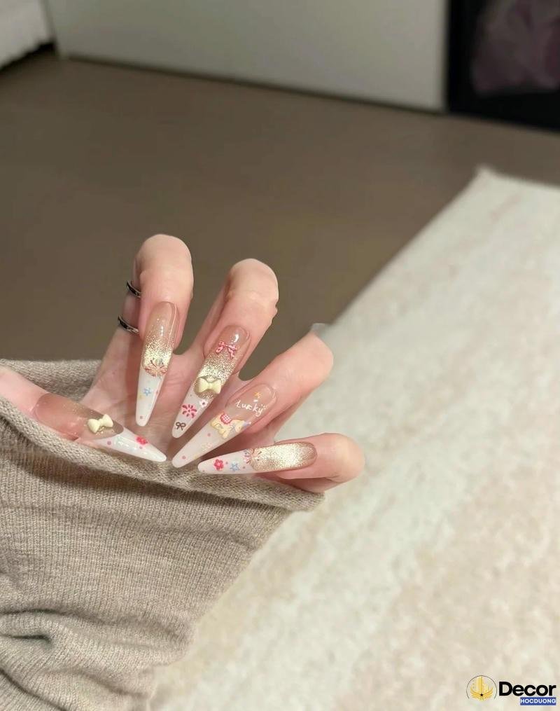 nail hoạt hình phong cách kute hd