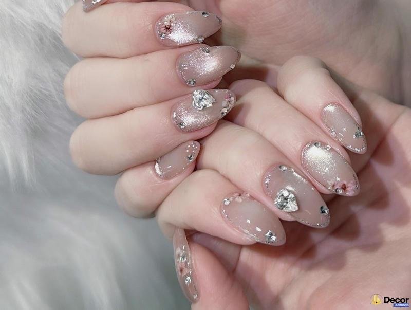 nail kim tuyến phối màu 4k siêu nét