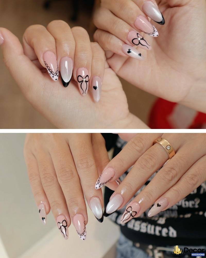 nail mắt mèo kim cương lấp lánh hd