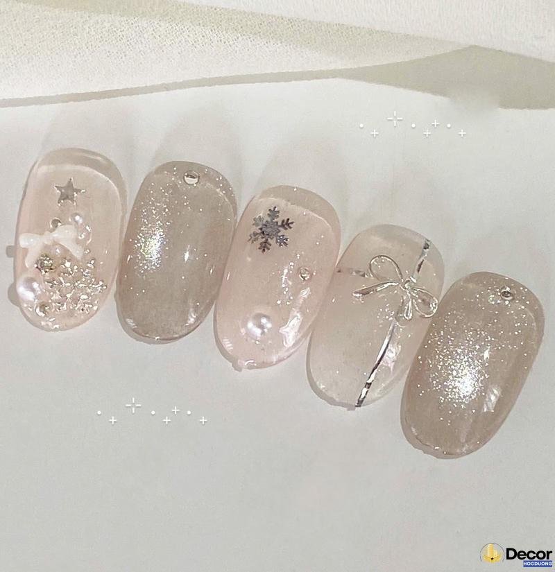 nail mắt mèo màu xám bạc full hd