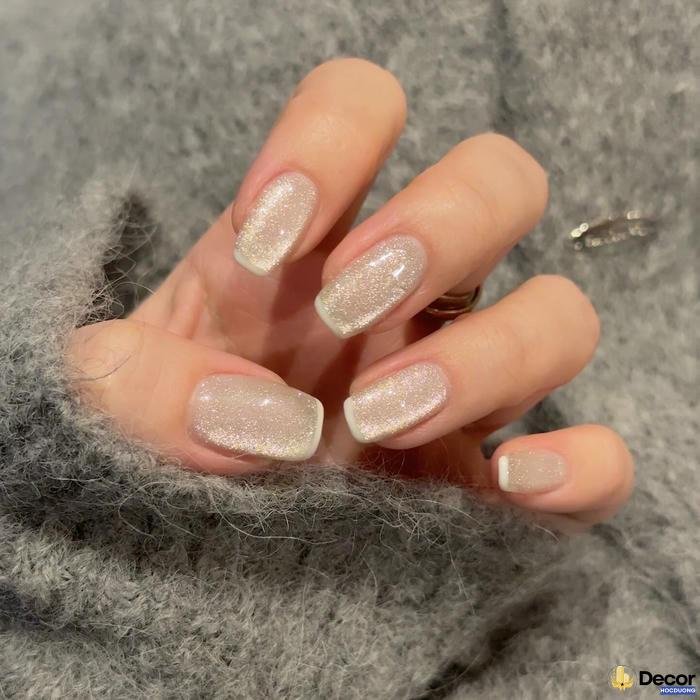 nail màu nude thạch trong trẻo sắc nét 4k