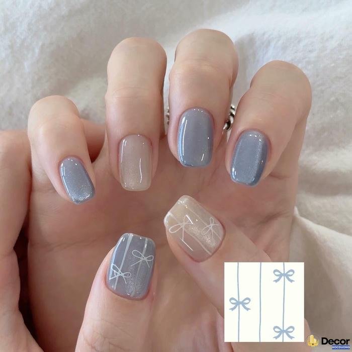 nail màu nude