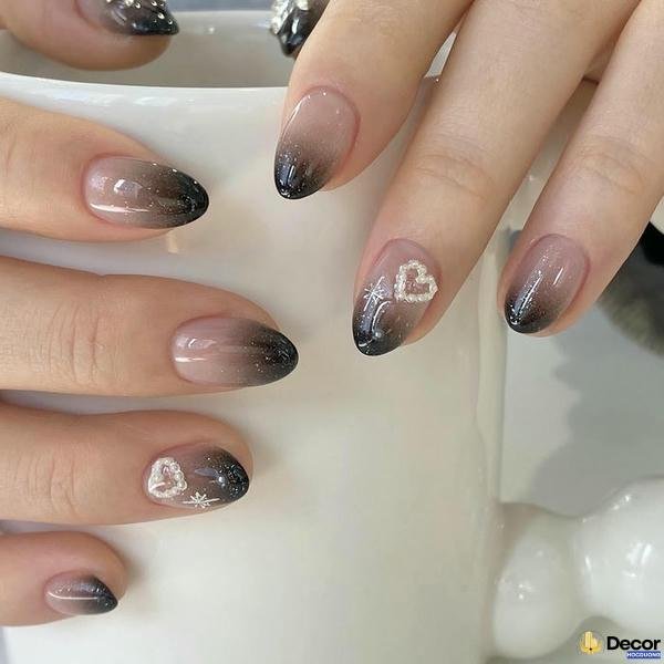 nail móng ngắn đơn giản nhất