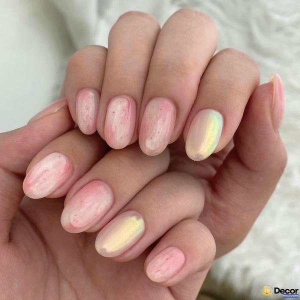nail móng ngắn tối giản