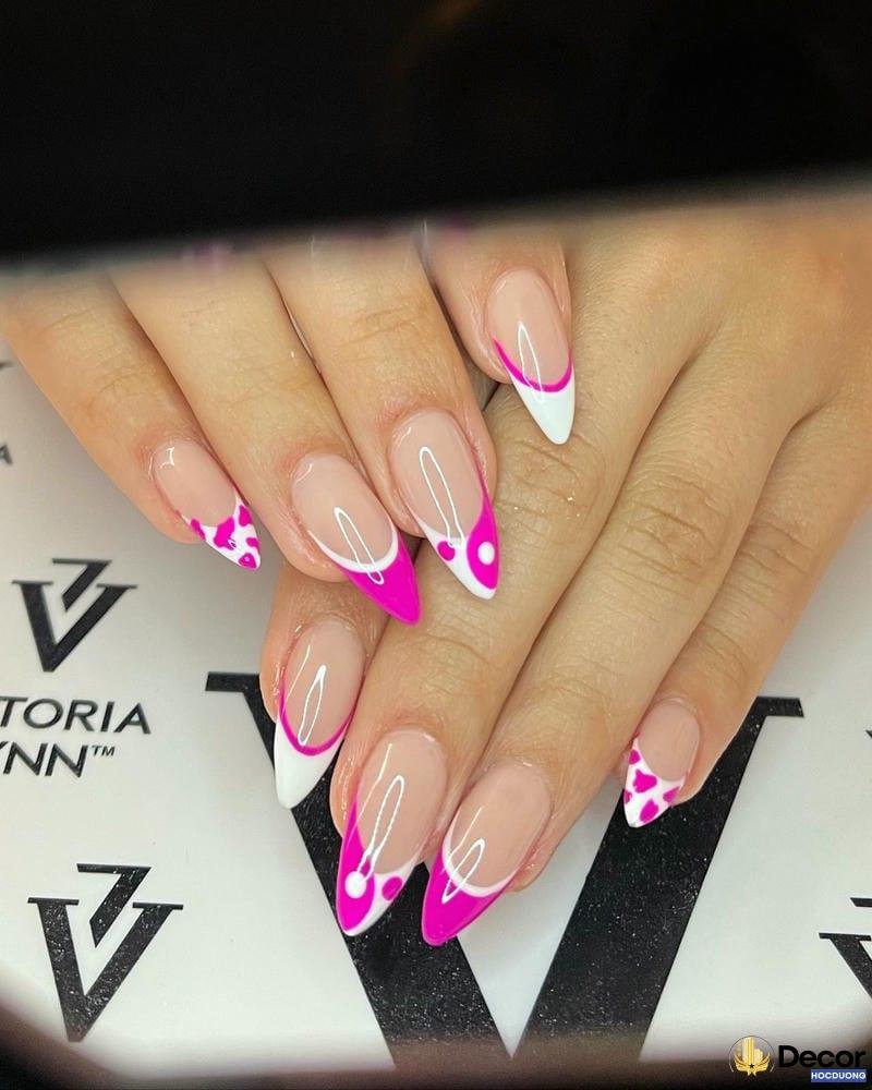 nail tím phong cách lãng mạn hd