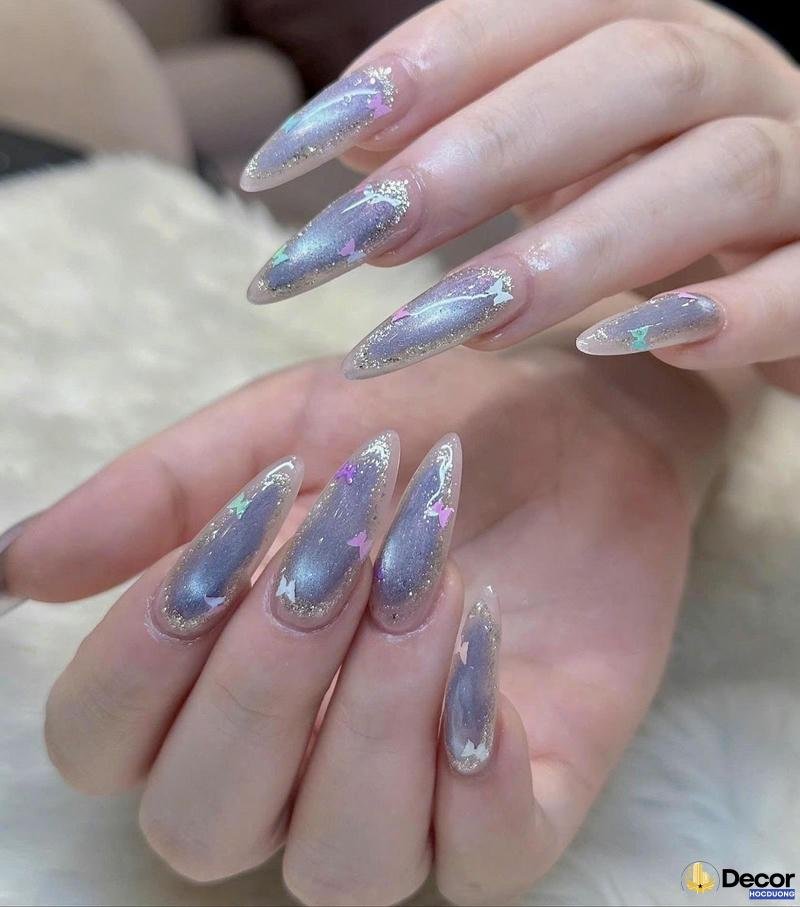 nail xinh hiệu ứng mắt mèo chất lượng 4k