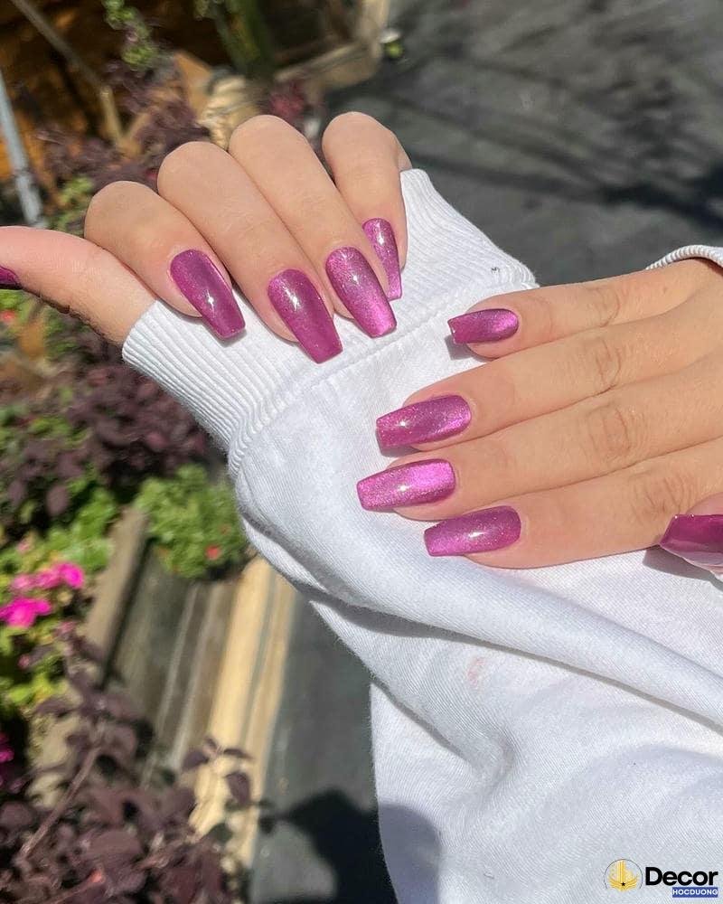 nail xinh tone tím quyến rũ chất lượng full hd