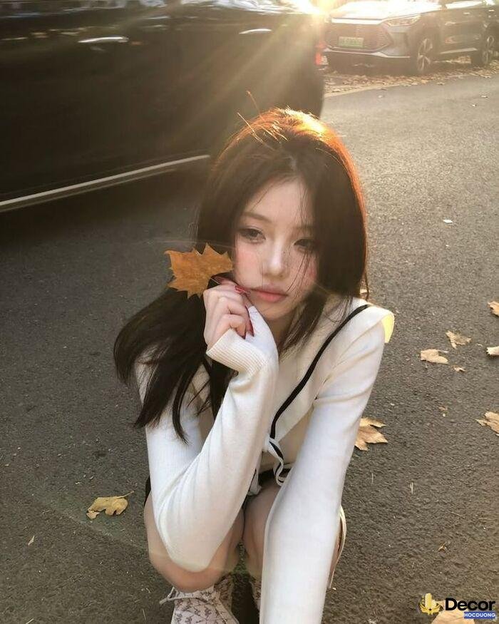 Gái xinh trung quốc makeup nhẹ nhàng