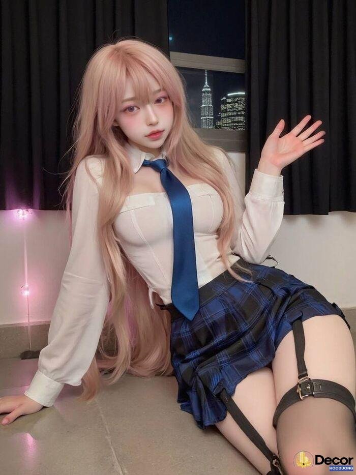 Gái xinh vú to slay mọi góc chụp