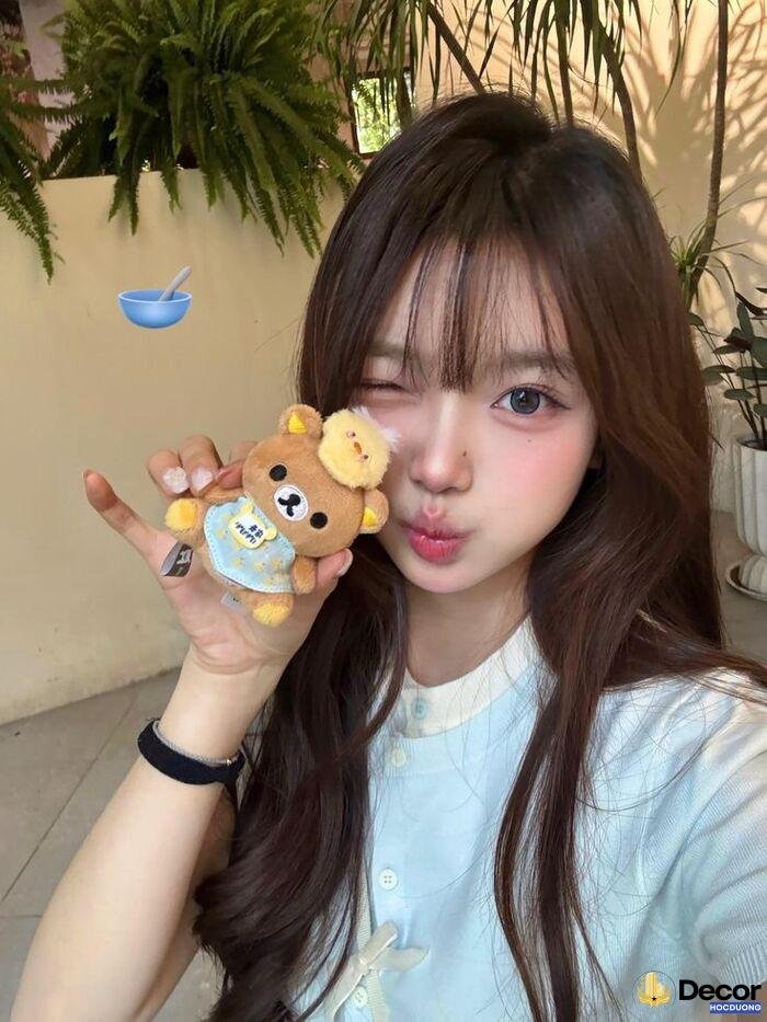 Hình gái xinh khoảnh khắc triệu like