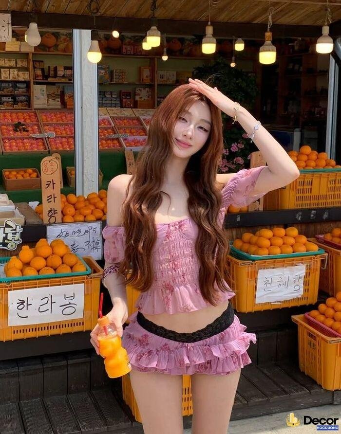 Hình gái xinh outfit mùa hè cực xinh