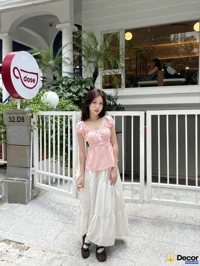 ảnh gái xinh mặc váy lưới quyến rũ