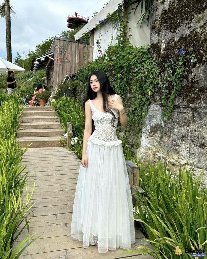 Ảnh gái xinh mặc váy lưới gợi cảm và đầy quyến rũ nhất