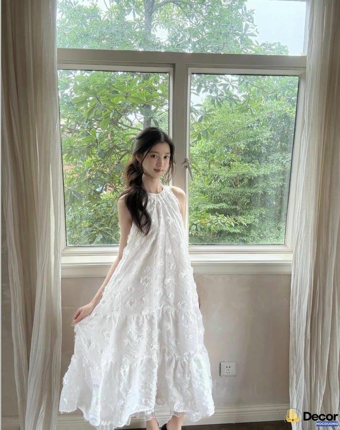 ảnh gái xinh mặc váy lưới xinh đẹp