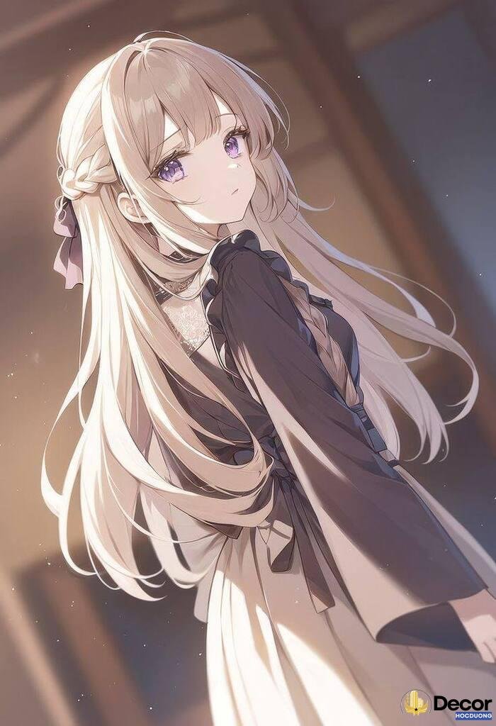 gái xinh anime concept mùa xuân