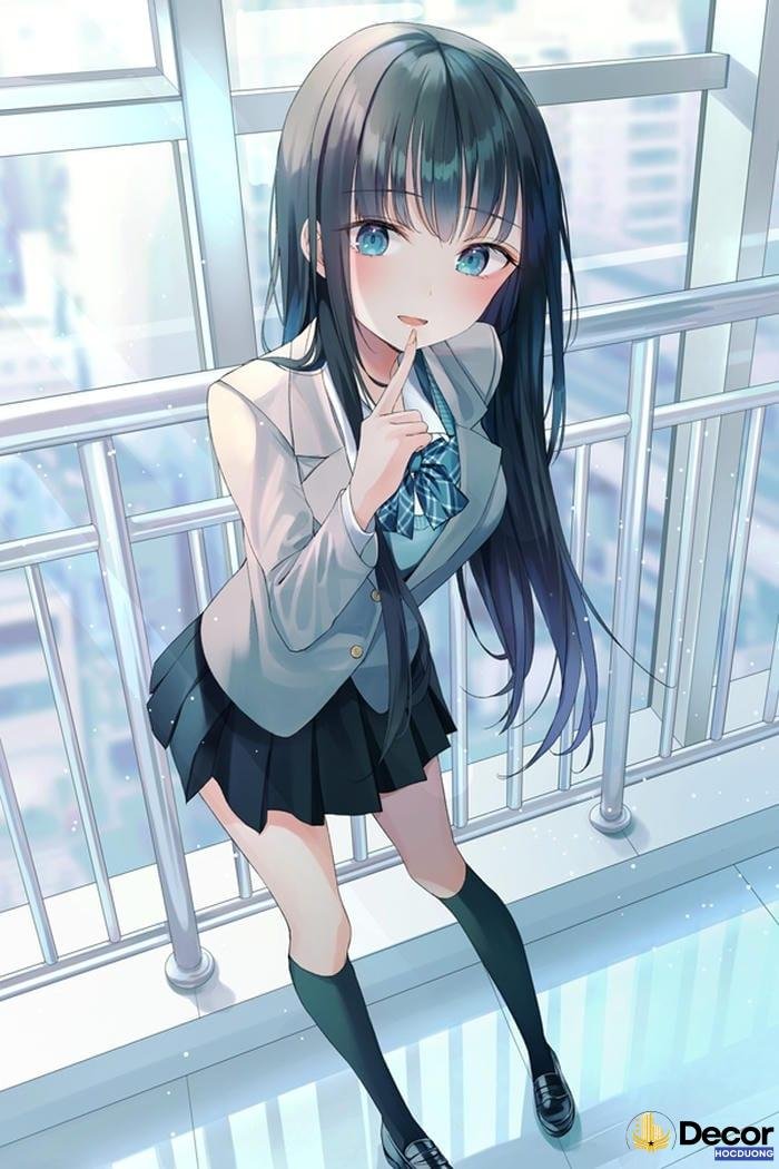 gái xinh anime dễ thương