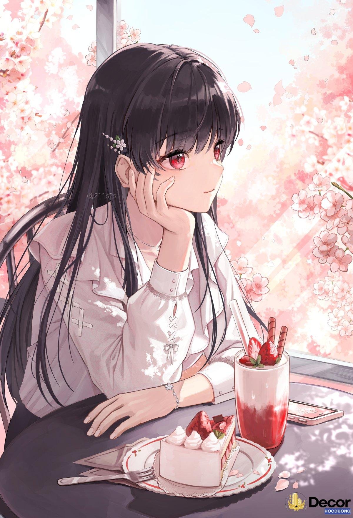 gái xinh anime hiện đại