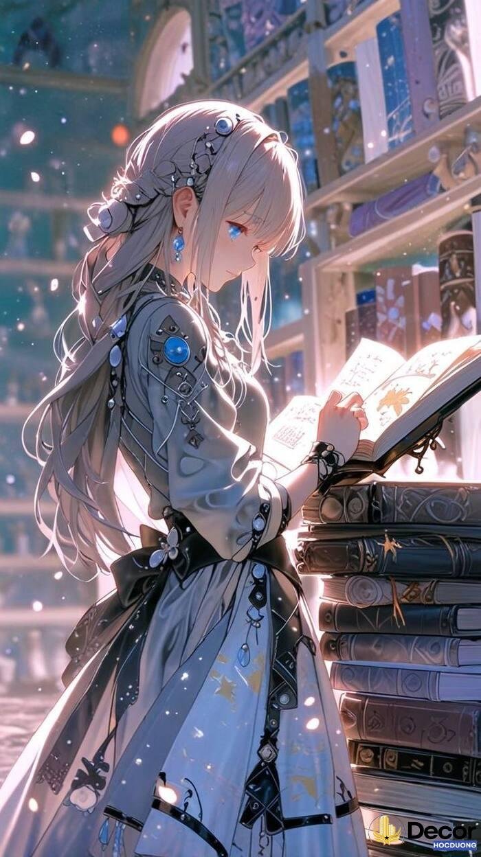 gái xinh anime phong cách dễ thương