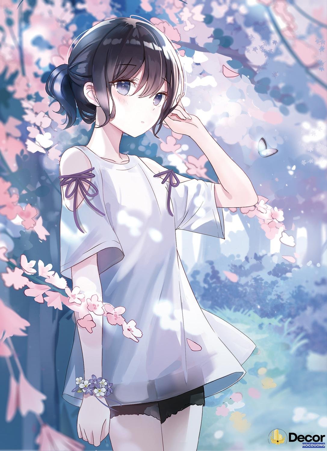 gái xinh anime xinh xắn