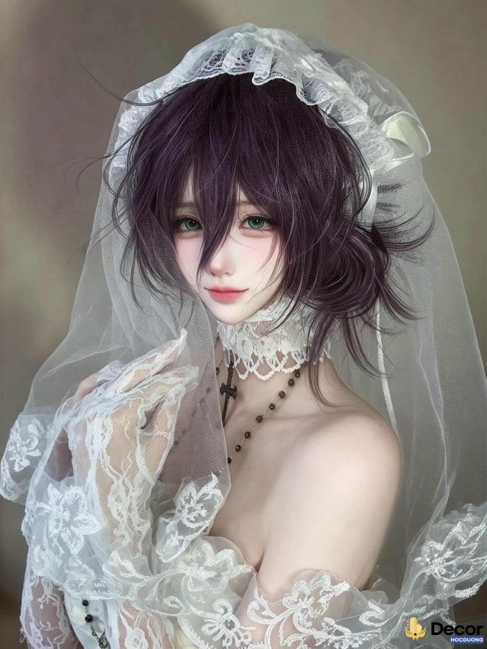 gái xinh cosplay chụp trong studio