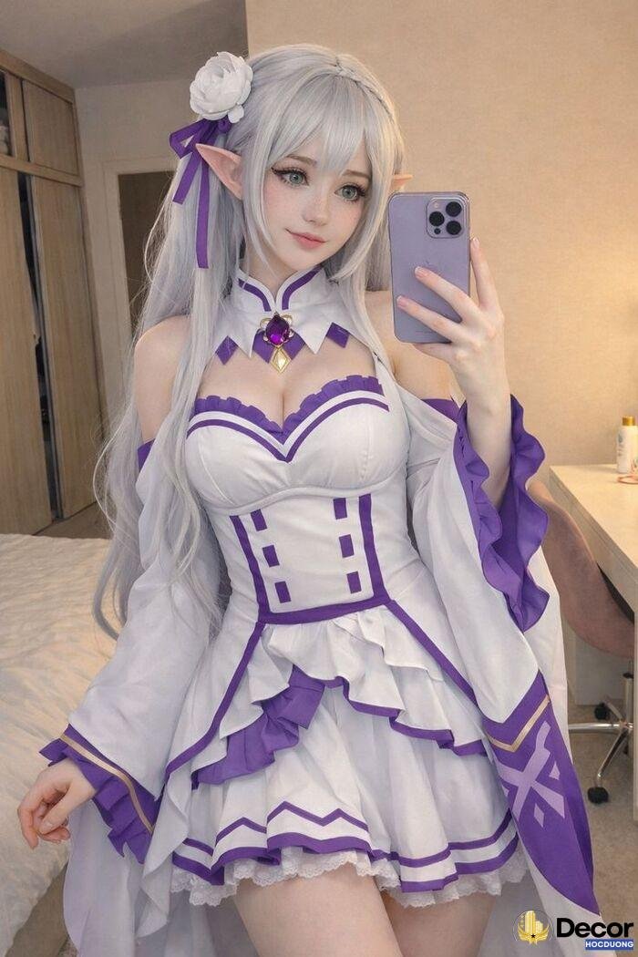 gái xinh cosplay style kawaii