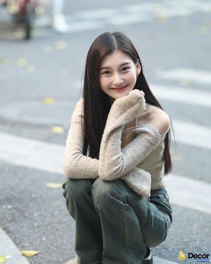 gái xinh cười dễ thương