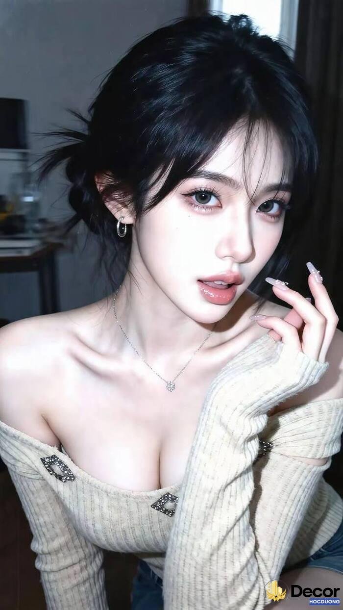 gái xinh khoe ngực chụp ảnh ngoài trời