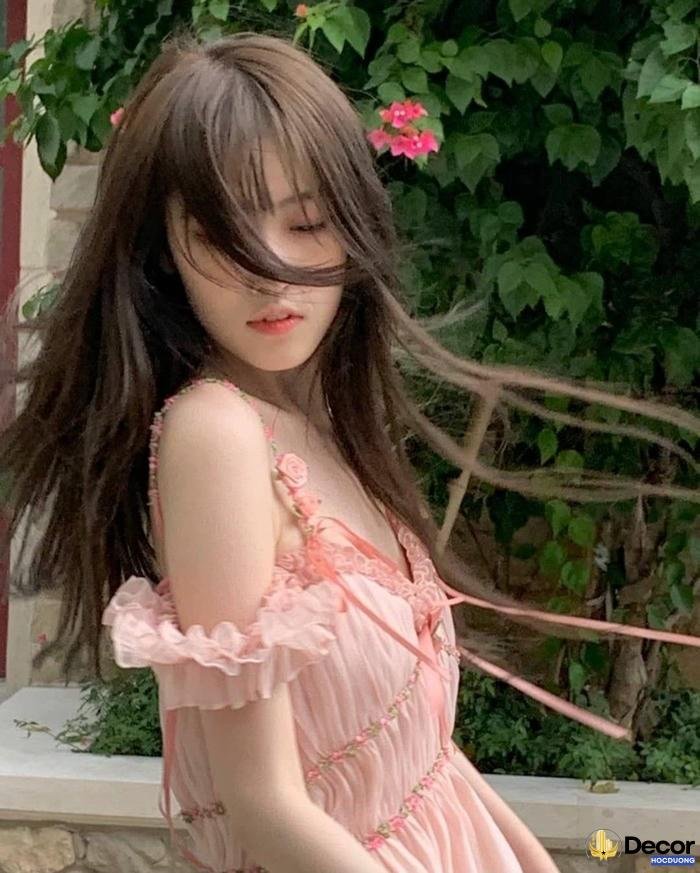 gái xinh mặc pinky hiện đại
