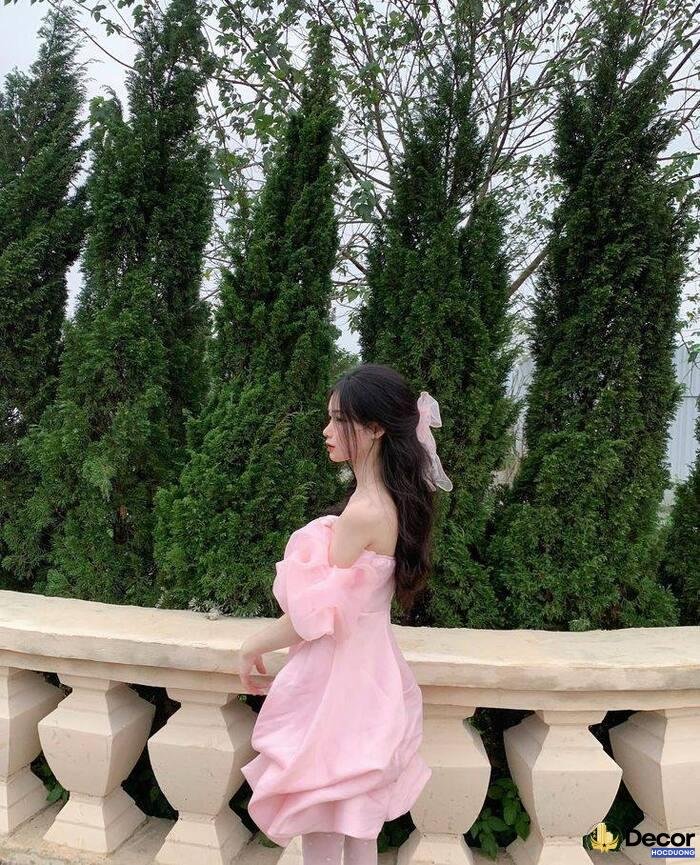 gái xinh mặc pinky style hàn quốc