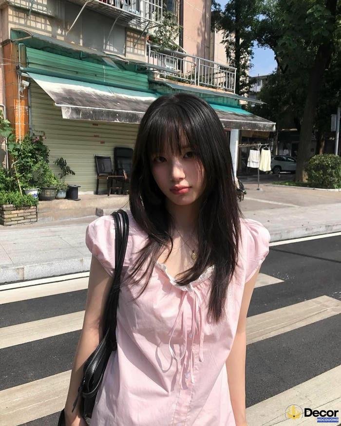 gái xinh mặc pinky thời trang