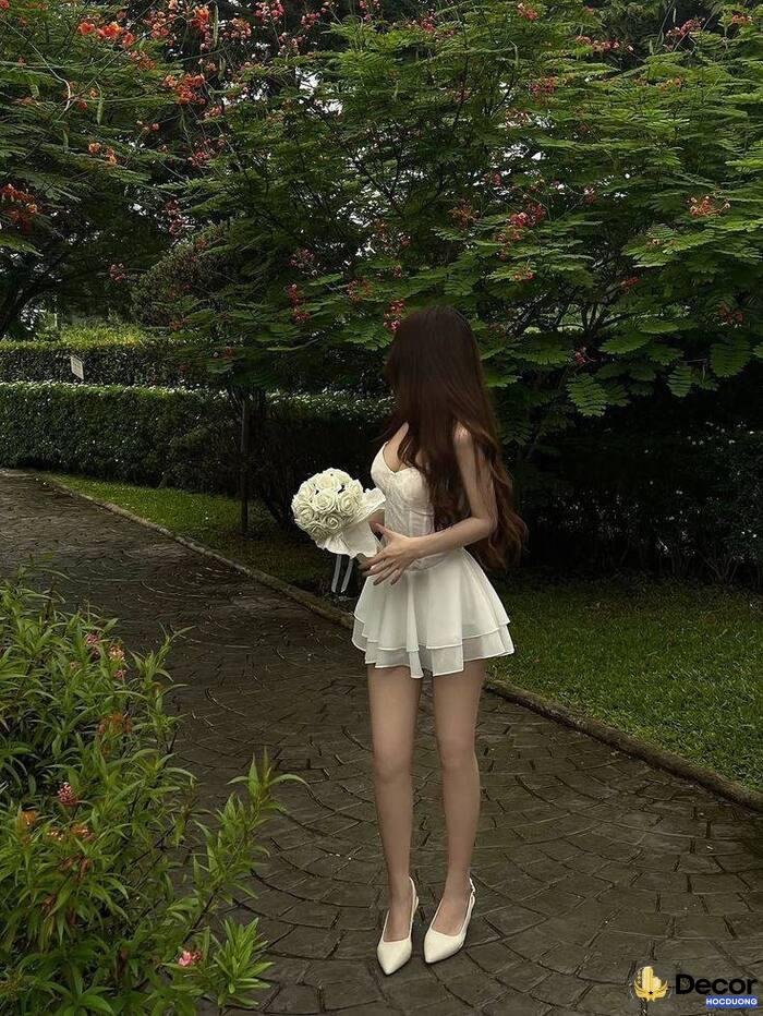 gái xinh mặc váy ngắn phong cách ulzzang xinh