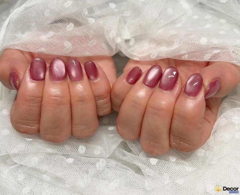 nail mắt mèo đơn giản