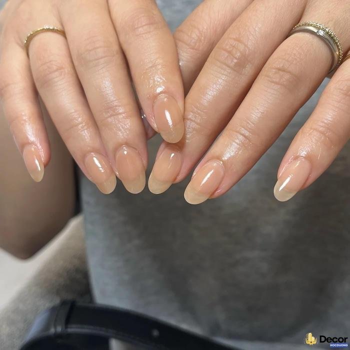 nail màu nude đẹp