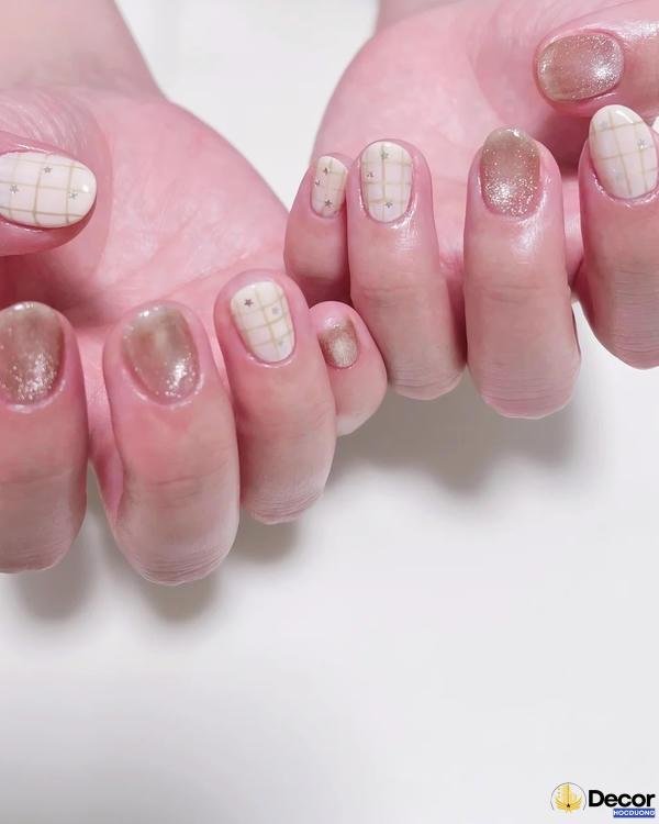nail móng ngắn nghệ thuật