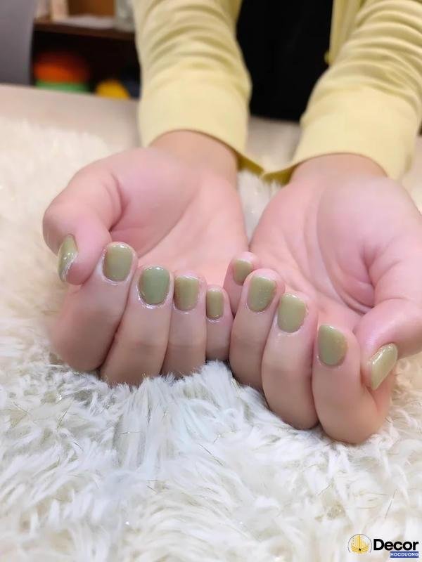 nail móng ngắn phong cách