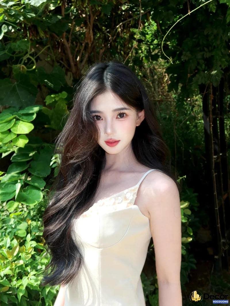 Album ảnh gái xinh tóc dài mới