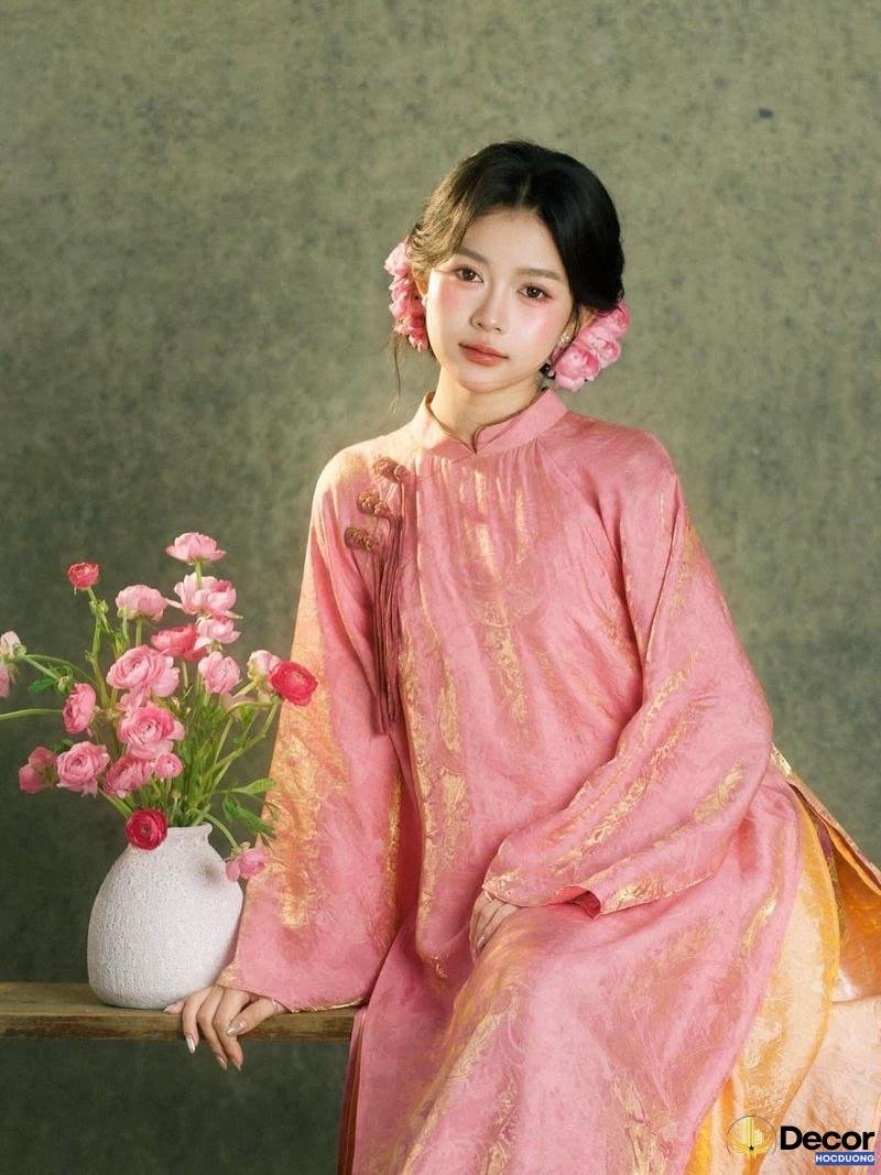 Ảnh ảnh gái xinh mặc áo dài sắc nét