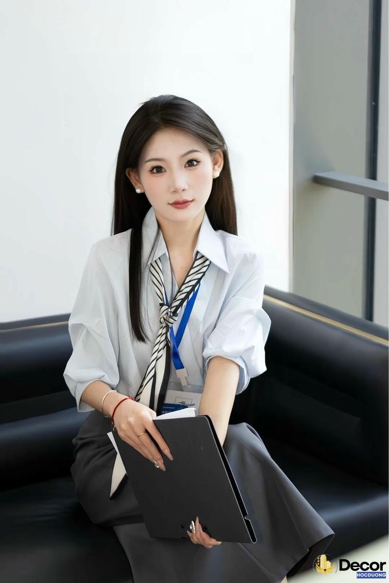 Bộ ảnh ảnh gái xinh công sở miễn phí