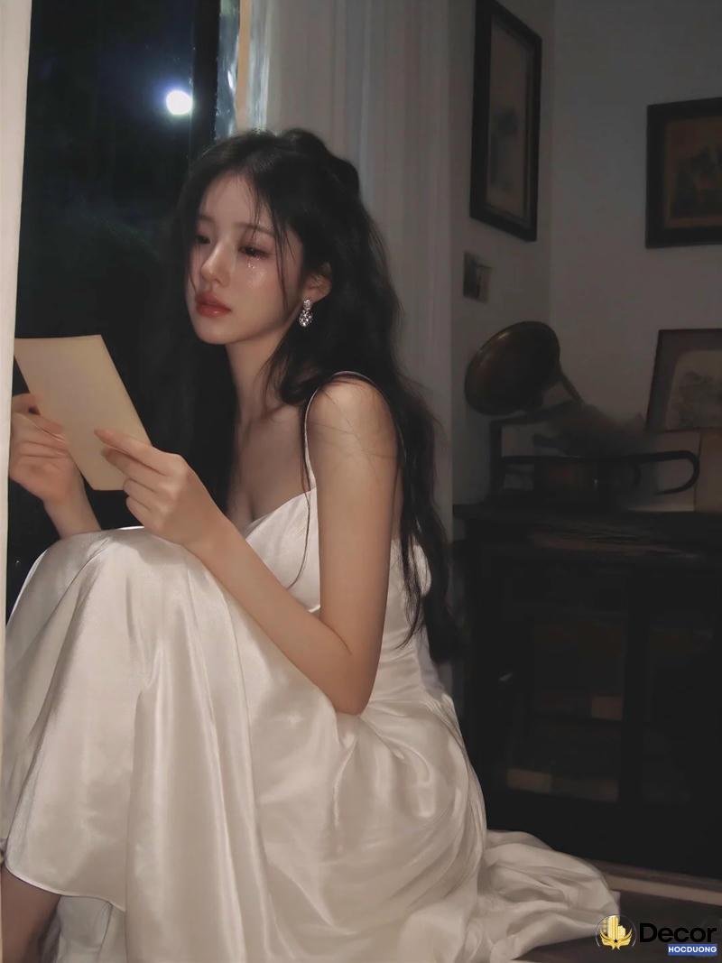 Bộ ảnh gái xinh buồn thu hút