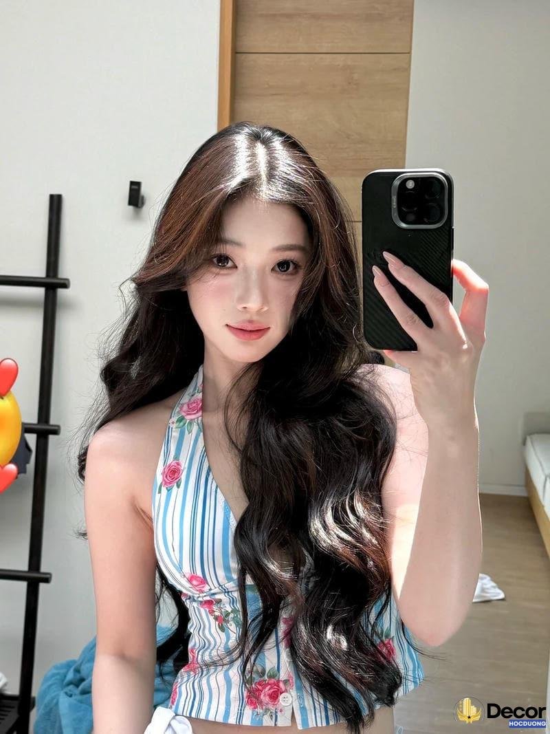 Bộ ảnh gái xinh tóc dài thu hút