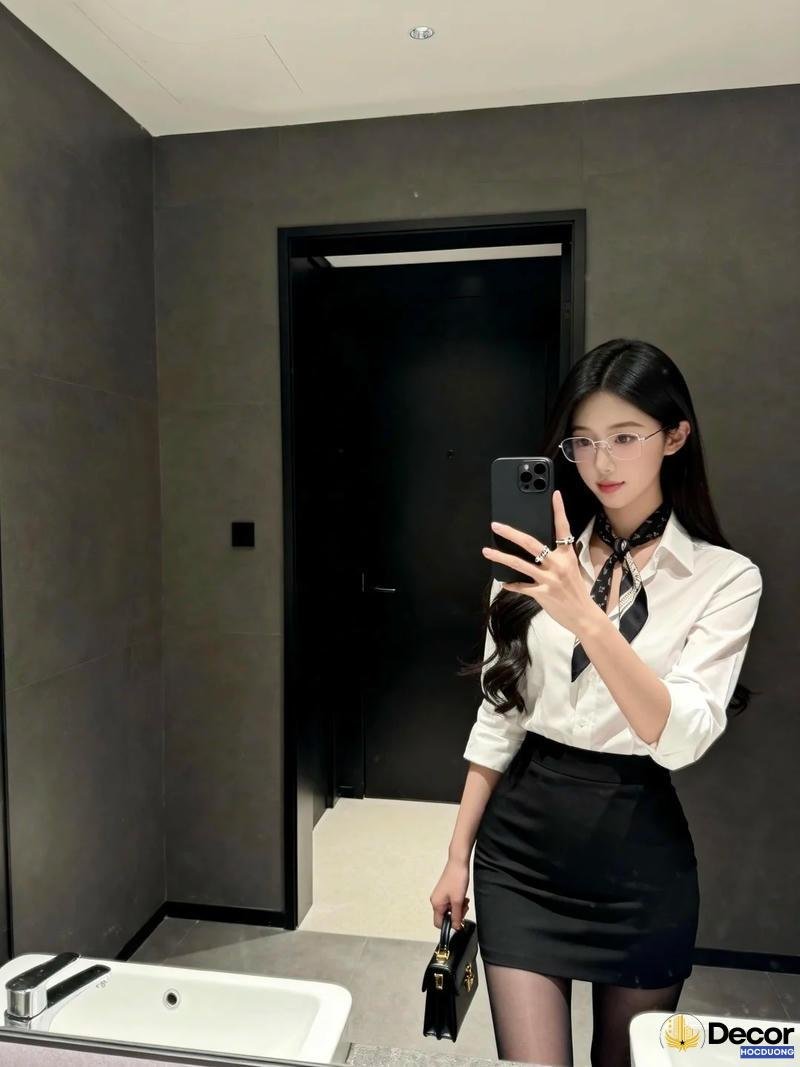 Khám phá ảnh gái xinh công sở cuốn hút