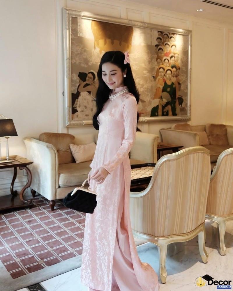 Khám phá ảnh gái xinh mặc áo dài cuốn hút