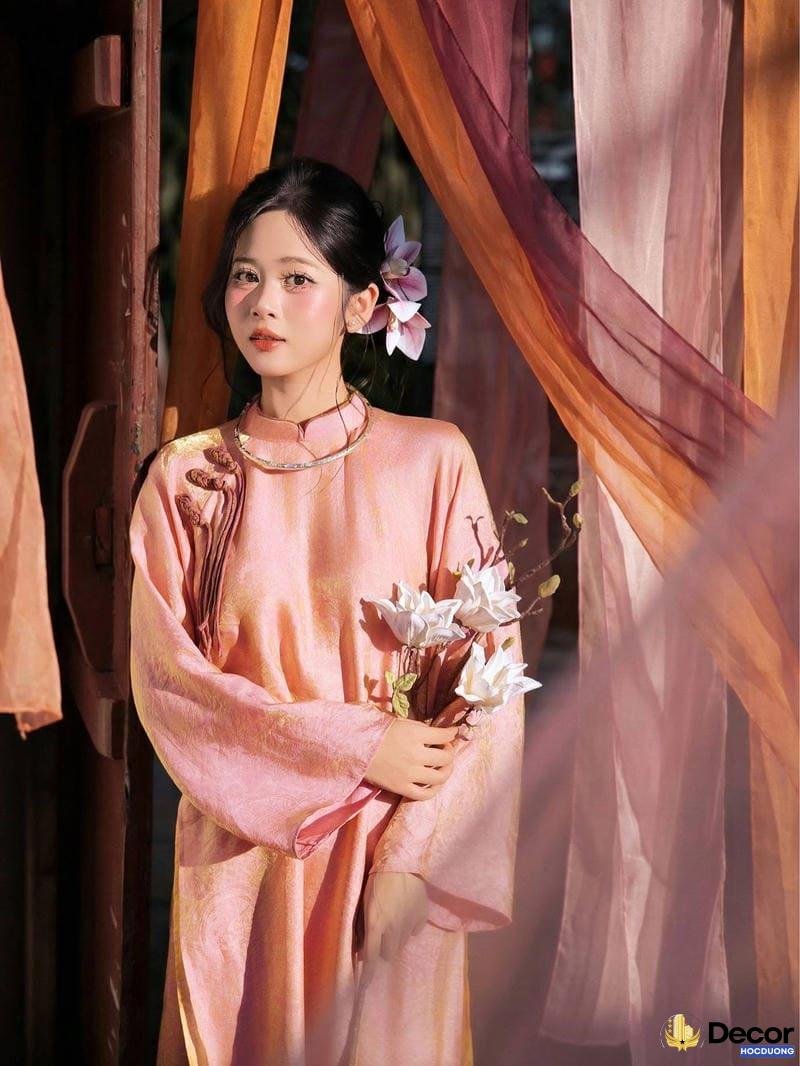 Loạt ảnh gái xinh mặc áo dài độc quyền