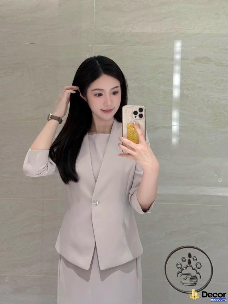 Ngắm ảnh gái xinh công sở mới nhất