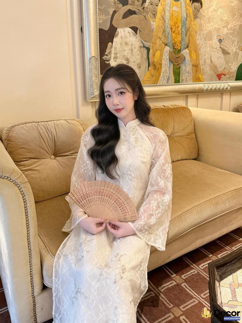 Ngắm ảnh gái xinh mặc áo dài miễn phí