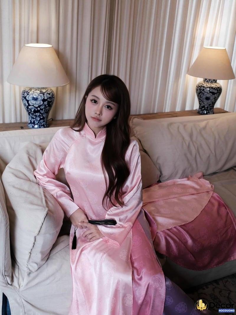 Ngắm ảnh gái xinh mặc áo dài mới nhất